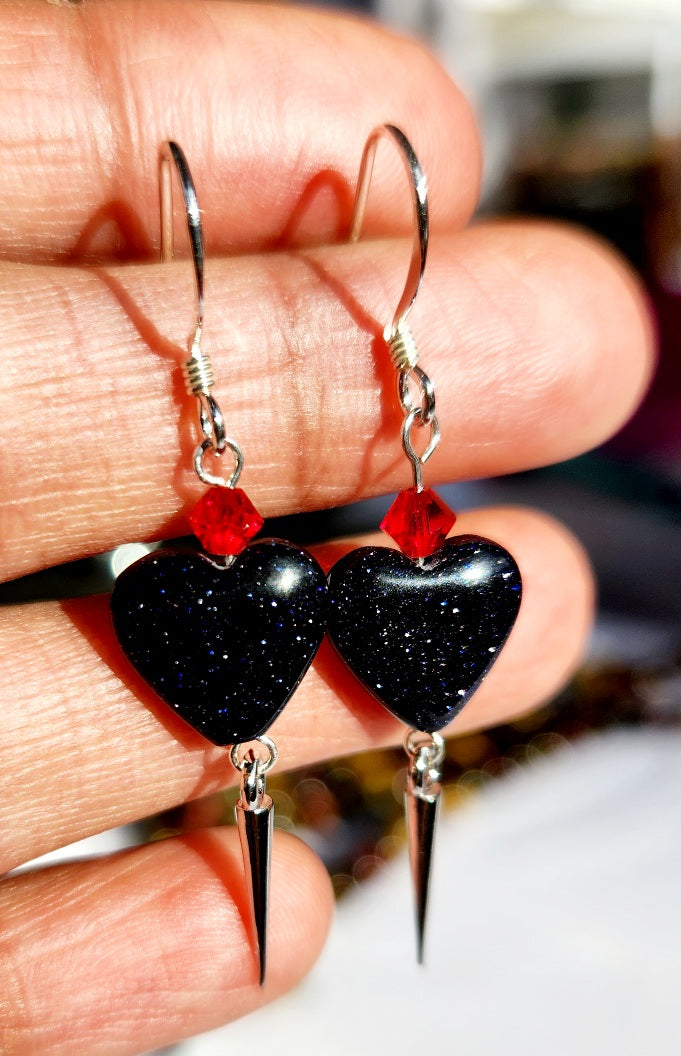 Magic love earrings